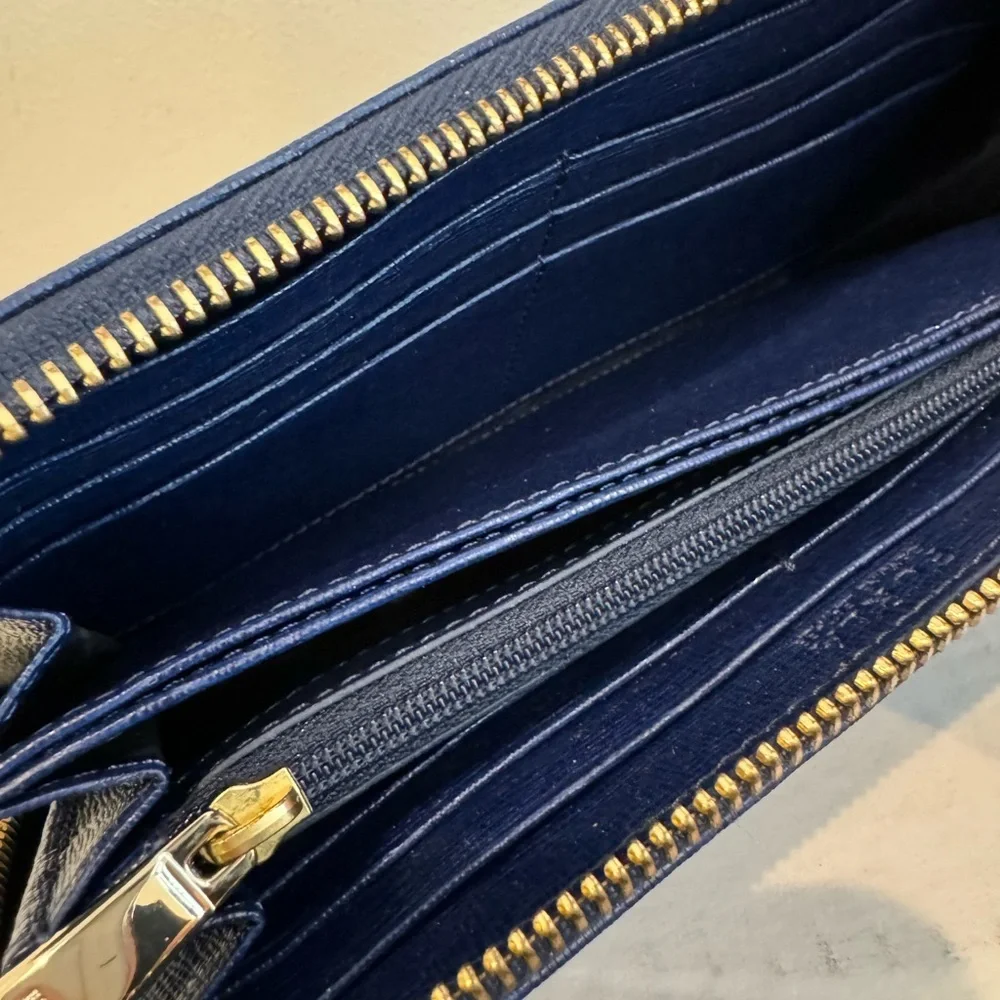 Authentic Furla EUC Wallet Royal Blue